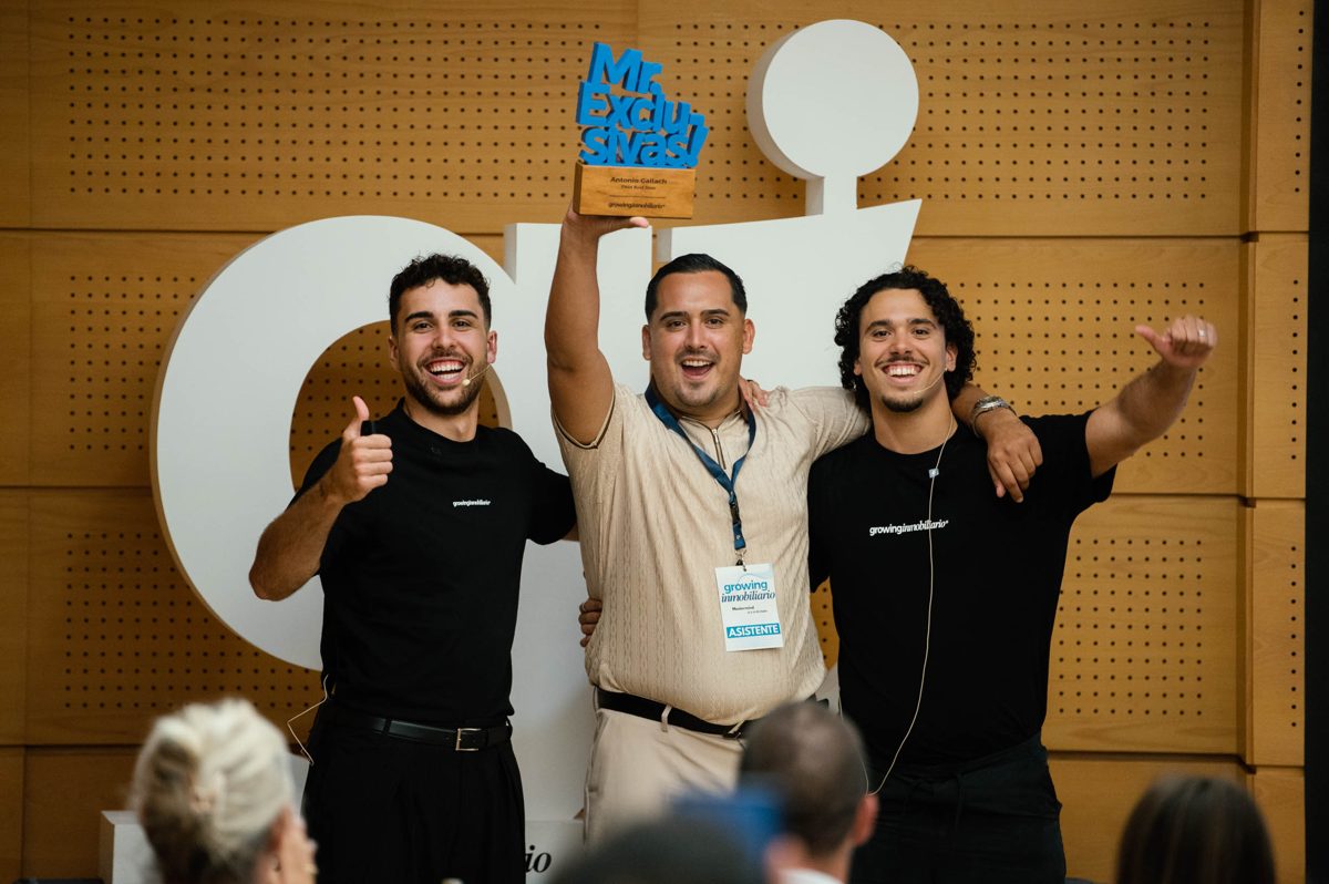 Inmobiliaria premiada en el evento de Growing